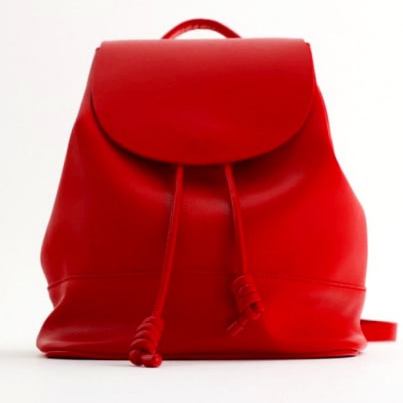 Zara Handbags - Red Zara backpack